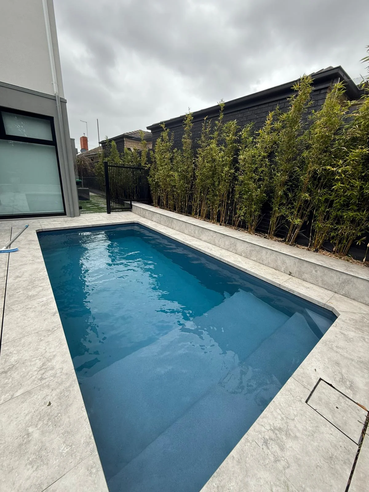 Solar pool heating panels
